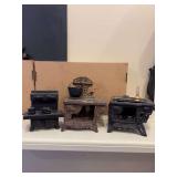Miniature Cast Stoves