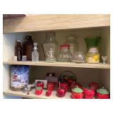 Apples, tin, bottles and jars (bring box to pack)