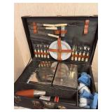 Vintage picnic trunk