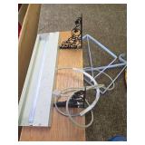Lamp shelf
