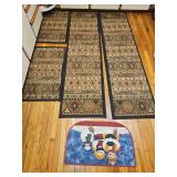 Rugs - Rumners 91 x 24, Rug 40 x 24, Christmas Rug