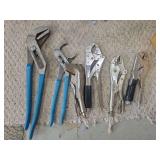 Vice grips and channel locks