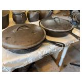 Two Griswold Cast skillets