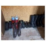 Ladies boots and shoes most size 9.5