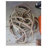 Rope with hooks