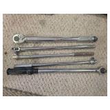 Tork wrench and breaker bars ½