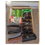 Sunglasses and glass cases