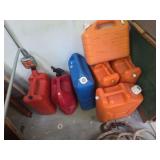 Plastic jugs-were used for water