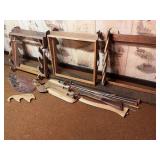 Gun racks, cleaning rods