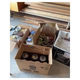Jars, jelly jars, canning items