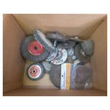 Box of grinder wheels