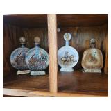 Vintage Whiskey Decanters - 1968 Jim Beam Centennial Jubilee Laramie, Wyoming, 1972 Wyoming Stock, Cheyenne Centennial