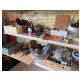 Leather sewing thread, hole punch, electrical and more (bring box to pack)