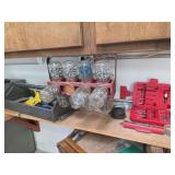 Bits brush, screw organizer (bring tool to remove), tool caddy with clamps (Bring boxes to pack)
