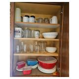 Colored Pyrex Dishes, Plates, Glasses, Coffee Cups - Bring Boxes to Pack