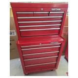 Craftsmen toolbox 27x18x48 with contents