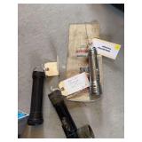 Winchester flashlight, WWII flashlight, Eveready flashlight