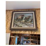 Framed Ram art