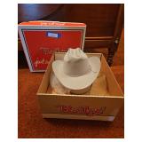 Bailey Beaver XXXXX Cowboy Hat in Original Box, Size 59 / 7 3/8