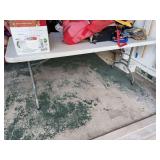 Folding table (no contents)