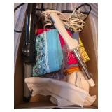 Handkerchiefs and curling irons