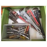 Pipe wrenches and punches (Bring boxes to pack)