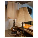 Two Lamps with Additional Shades