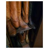 Cowboy boots size eight or nine