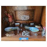 Cowboy Figurine, Decorated/Painted Metal Shoe Horns, Decorative Rock - Bring Boxes to Pack