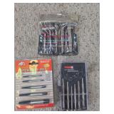 Easy out precision screwdrivers and screw extractor set