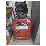 Lincoln AC/DC arc welder with hoods