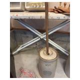 #3 Coffeyville Pottery & Clay Co butter churn
