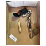 Pocket knives, old lock