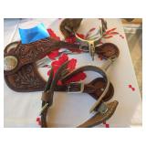 Spurs and spur straps