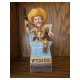 Wyoming Cowboys Whiskey Decanter