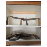 Draw knives and miscellaneous wheels