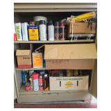 Paint stains, paint supplies, rollers, aerosol (Bring boxes to pack)