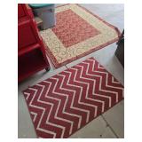 Rugs 78x58 and 46x30
