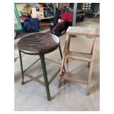 Step stool, stool