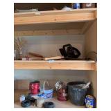 Sprinkler parts, Hedge clippers, hand trimmers, golf, fishing & more (bring boxes to pack)