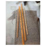Yard sticks