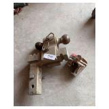 Receiver hitch, trailer lock with key