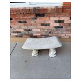 Cement Bench 32” long