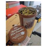 The Remington 5 pounder can- 675 rounds 22 long rifle
