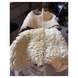 Tanned furs in tote