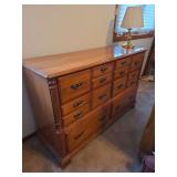 Dresser 52x18x32 with lamp, bring help to carry