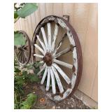 Large wagon wheel