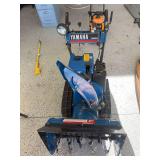 Yamaha YS624 snowblower with tracks
