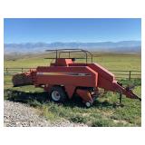 Hesston 4760 mid size 3x3 ton baler, 74,000 bales on computer