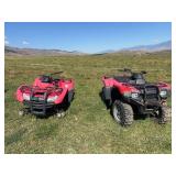 Two Honda four wheelers for parts